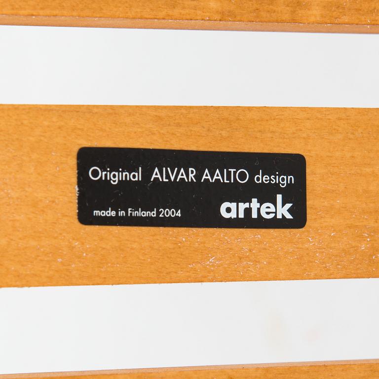 ALVAR AALTO, A '153B' bench for Artek 2004.