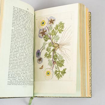 A beatuiful copy of ”Svensk botanik”, with 774 hand-coloured plates.