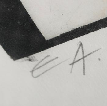 ALBERT JOHANSSON, färglitografi, signerad, EA.