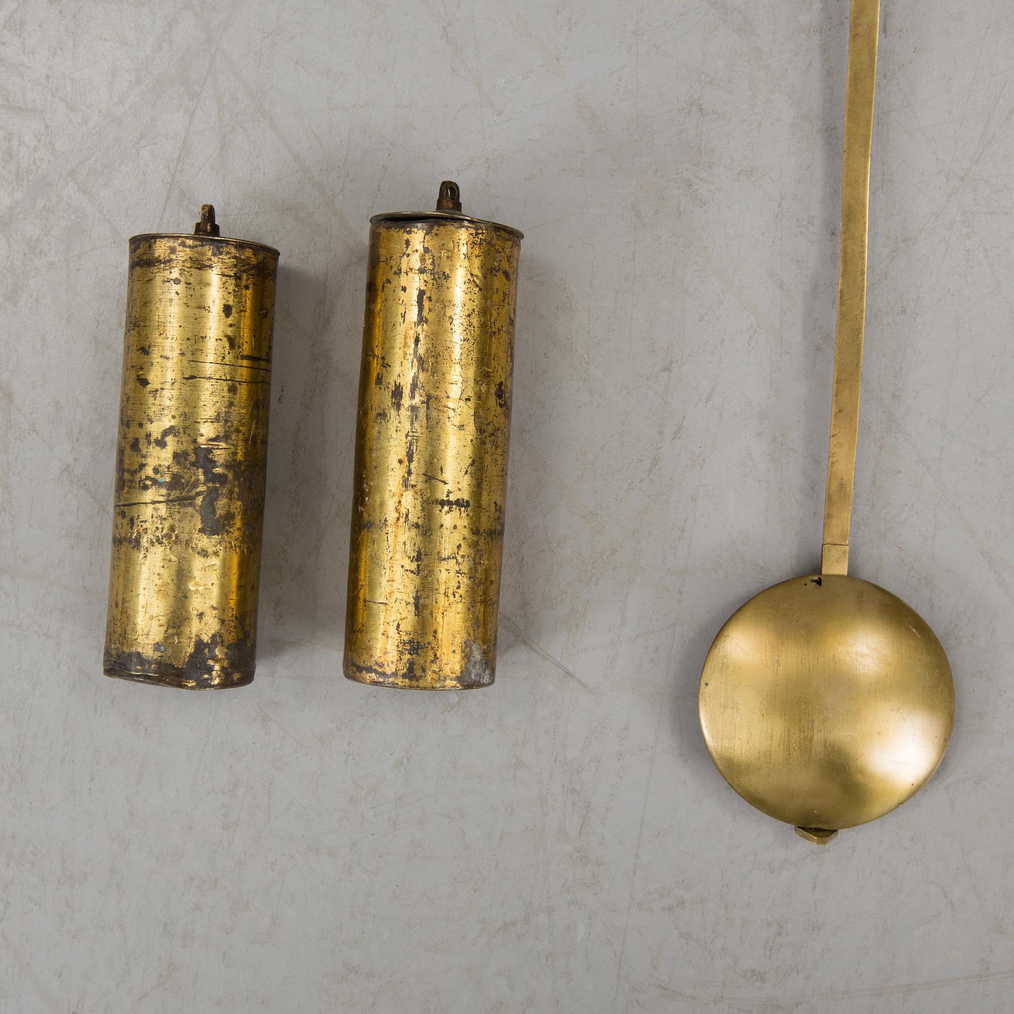 A mahogany veneered grandfather clock by John Parkes London.