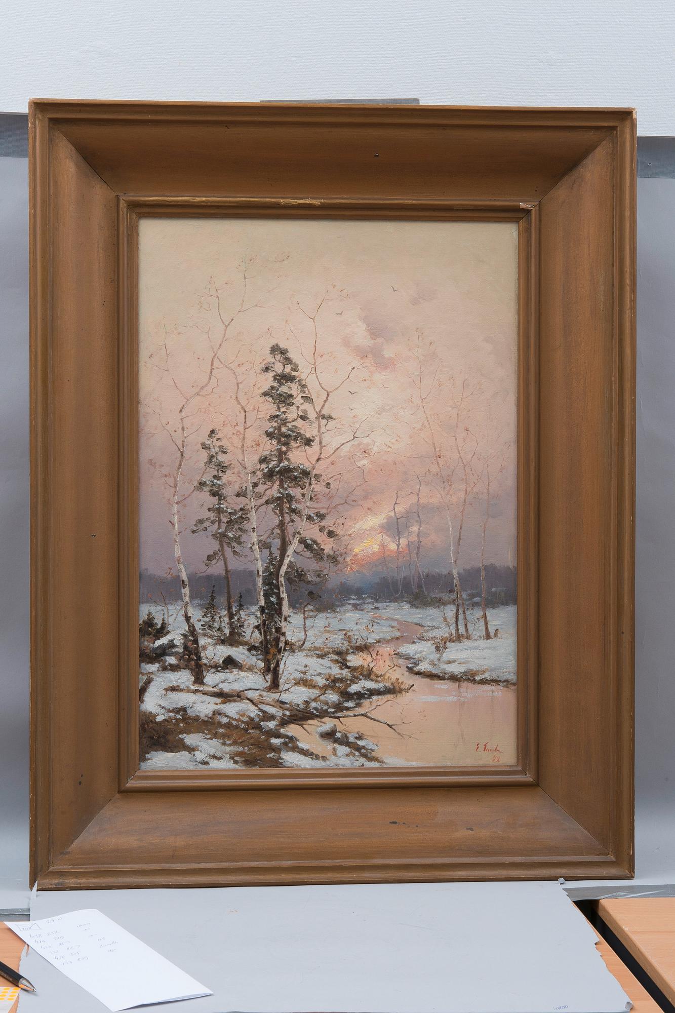 Eugen Taube, TALVIAURINKO.