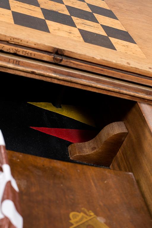 A late 19th century game table.