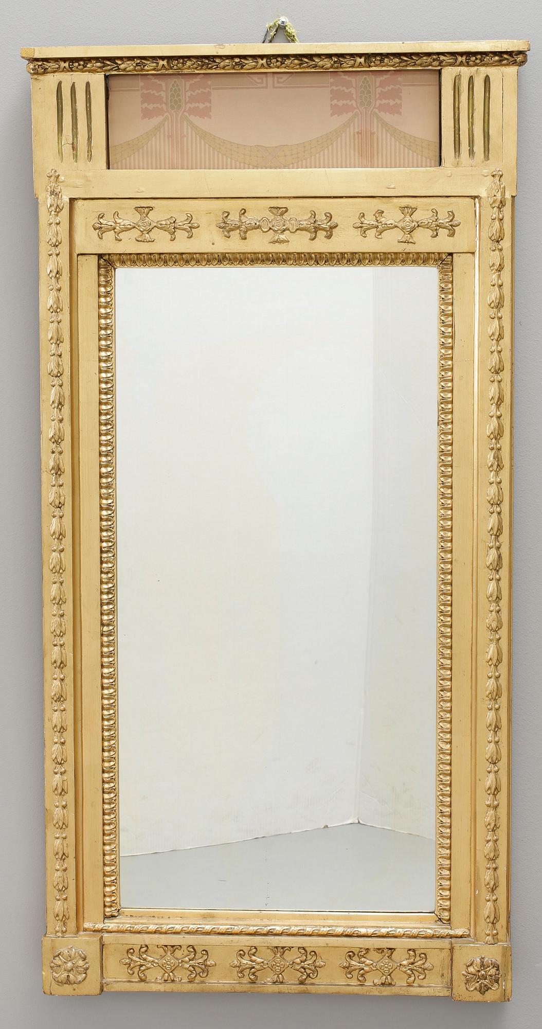 SPEGEL, gustaviansk, 1700-talets slut.