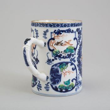 A famille rose jug, Qing dynasty, Qianlong (1736-95).