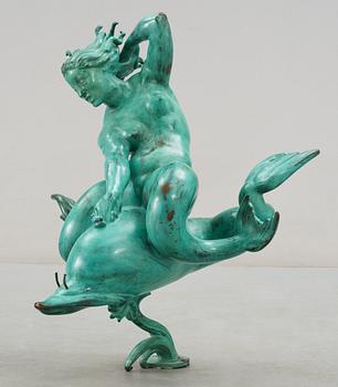 Carl Milles, "Solglitter", "Najad på delfin".