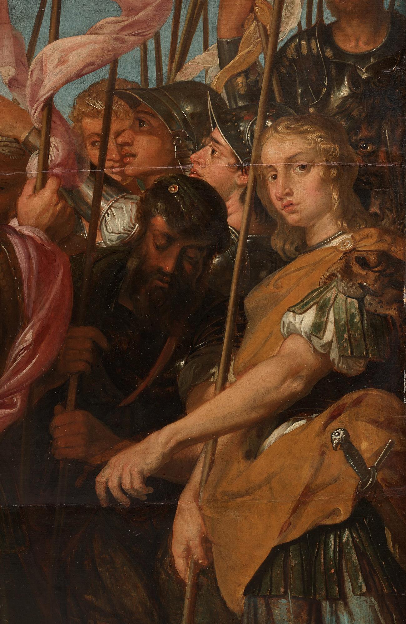Matthijs Voet Attributed to, King David and Abigail.