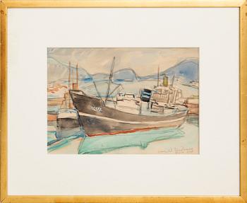 Harald Lindberg, "Hamnbild Oslo".