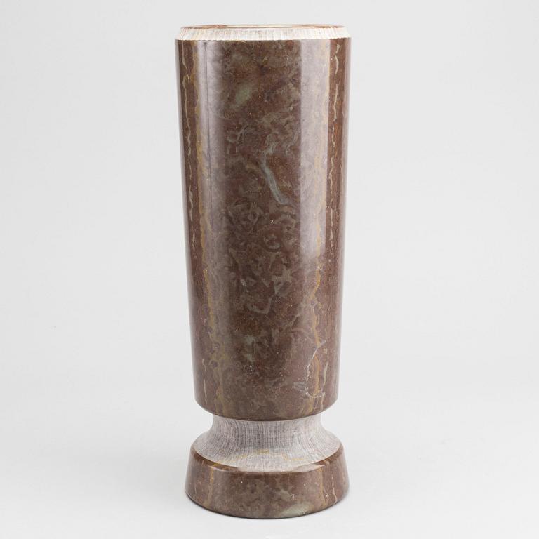 A STONE VASE.