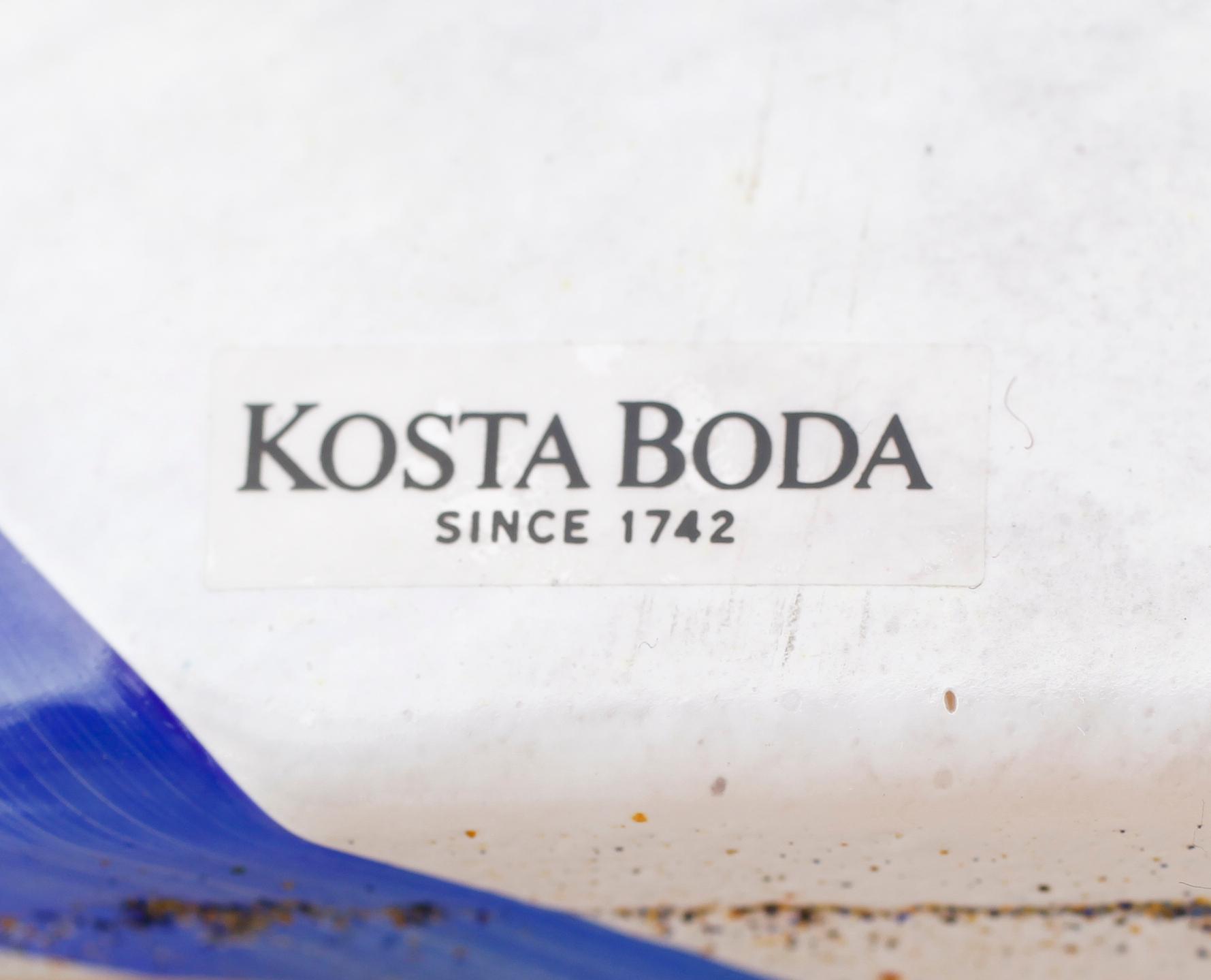 FLASKA, glas, Bertil Vallien, Atelje, Kosta Boda.