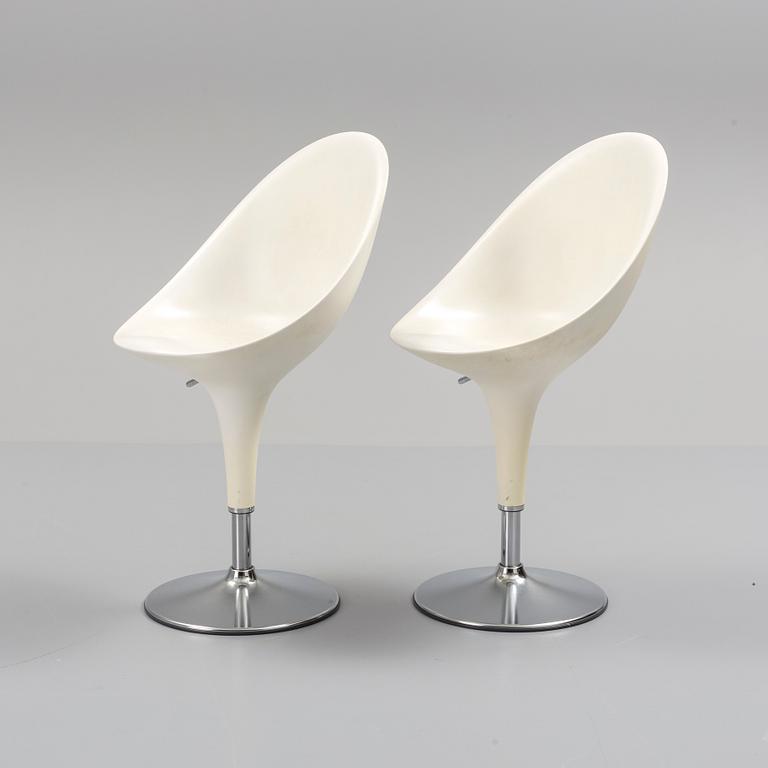 A set of eight 'Bombo' chairs by Stefano Giovanni, Magis.
