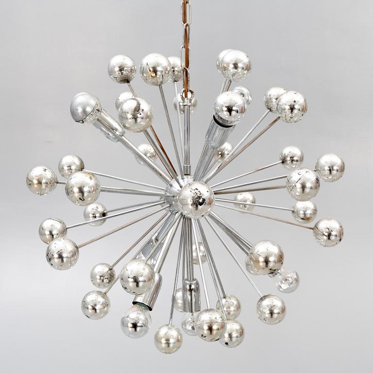 A Paul de Haan ceiling pendant alter part of the 20th century.