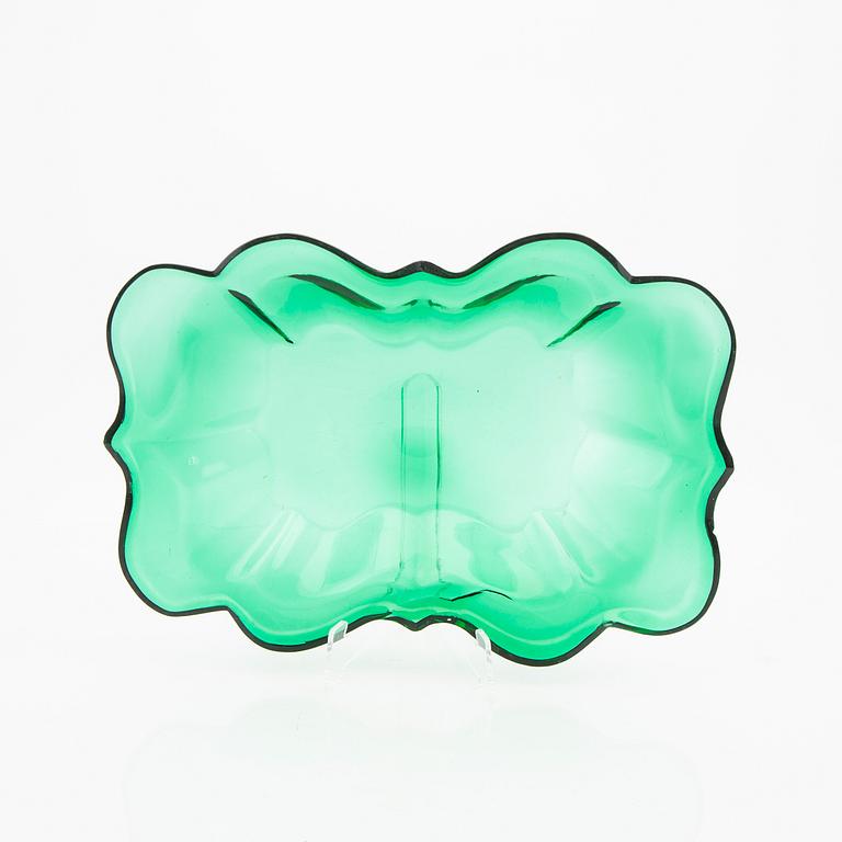 FirmaSvenskt Tenn, glass dish, second half of the 20th century.