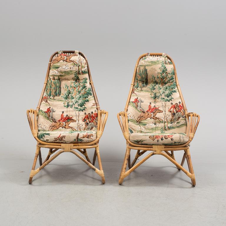 A table an a pair of easy chairs, second half of the 20th century.