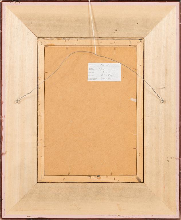 Reijo Meller, öljy levylle, signeerattu ja päivätty 2006.