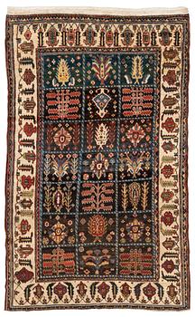 An antique Boldaji carpet, Chahar Mahal and Bakhtiari area, c. 278 x 171 cm.