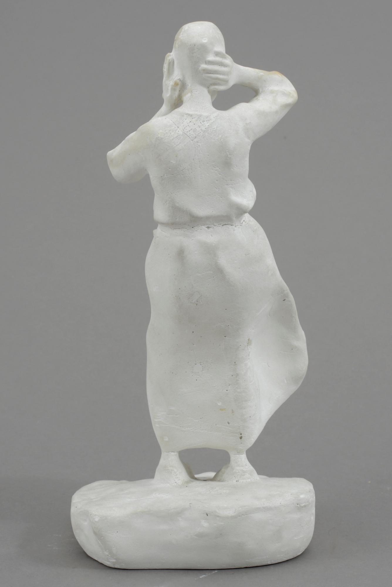 RUTH MILLES, efter, skulptur, gips, signerad.