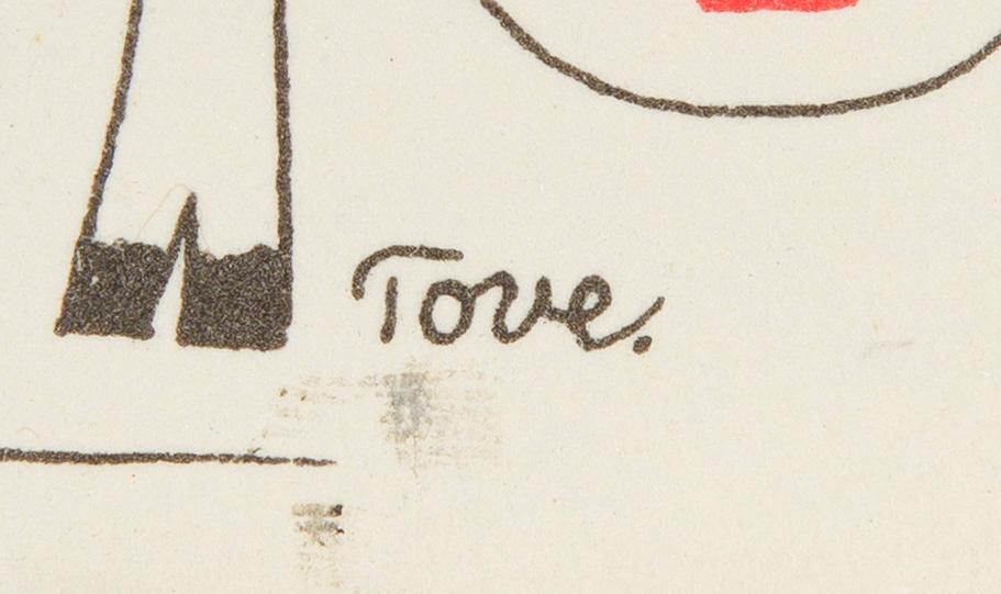 Tove Jansson, Booklet, A Tale of Moomintroll for Föreningsbanken, Helsinki 1956.