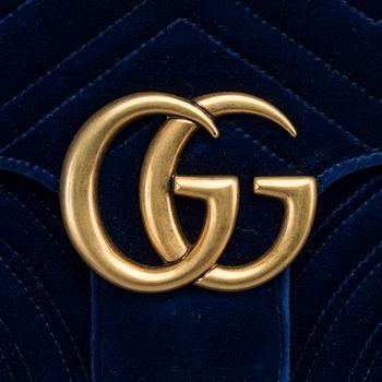 GUCCI, "Marmont Velvet Shoulder Bag".