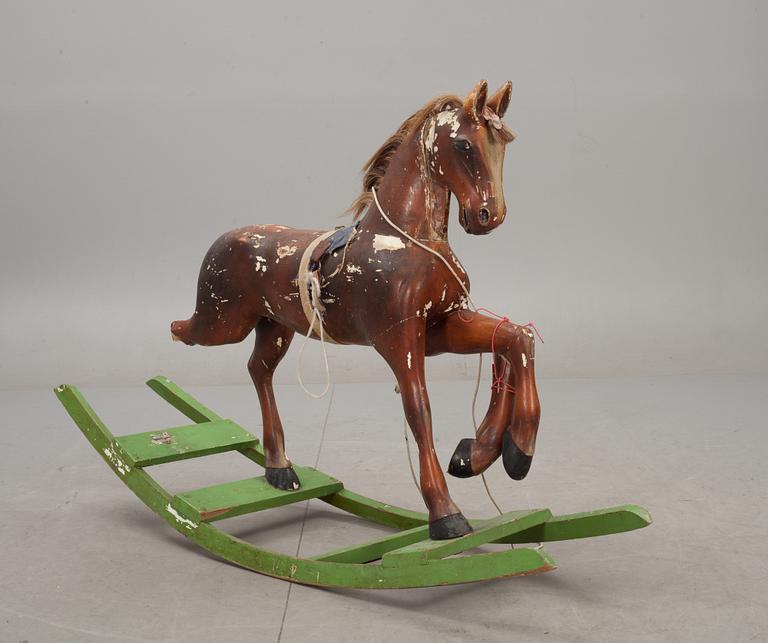 GUNGHÄST, troligen Gemla, 1900-talets första del.