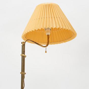 A brass floorlamp and table light 'B-132' from Bergboms, Sweden, second half of the 20th century.
