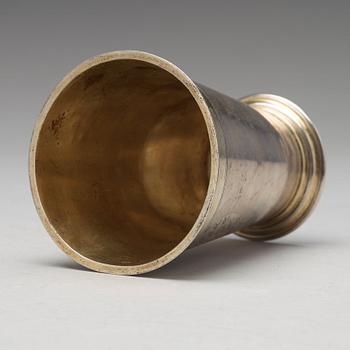 Jacob Meyer, bägare, silver, Riga (verksam 1696-1708 (-14)).