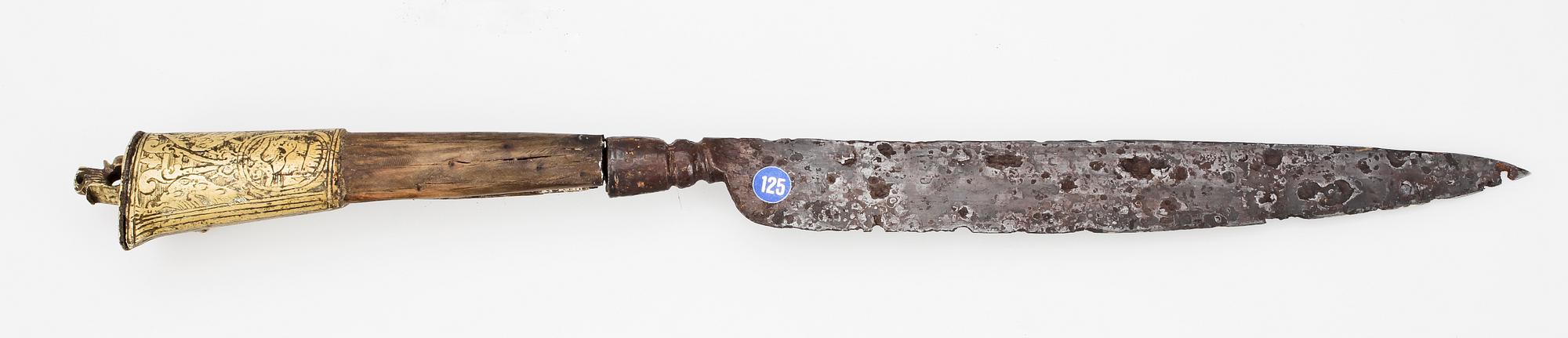 KNIV, renässans. Europa troligen 1500-tal.