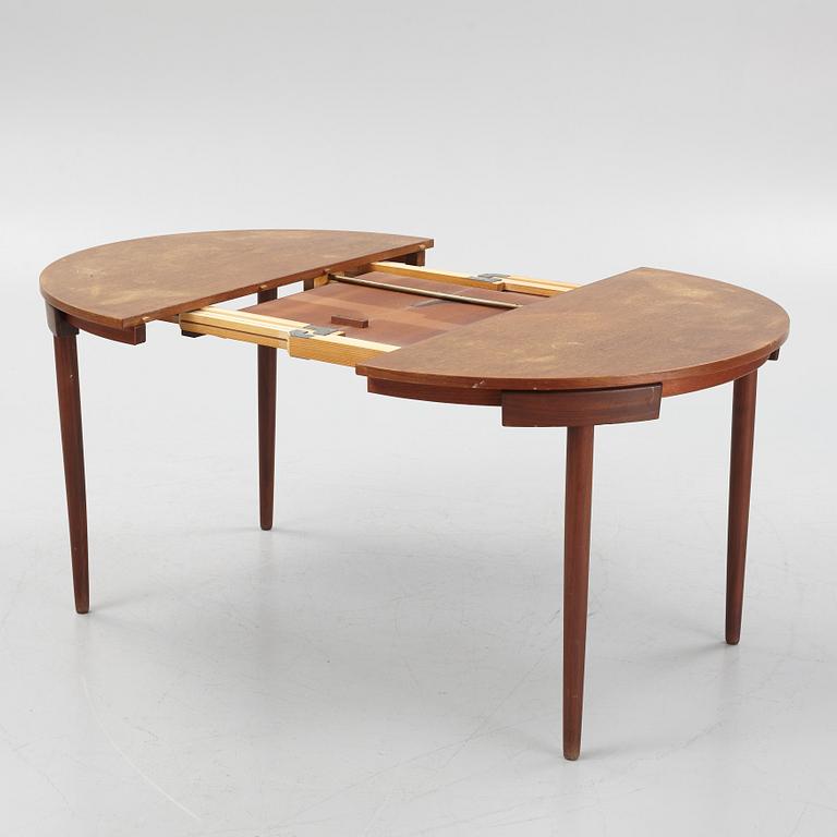 Hans Olsen, a five-piece teak fining suite from Frem Røjle, Denmark, 1950's/60's.