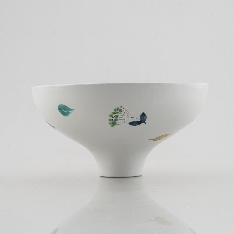 Stig Lindberg, skål, fajans, Gustavsbergs Studio, 1940/50-tal.