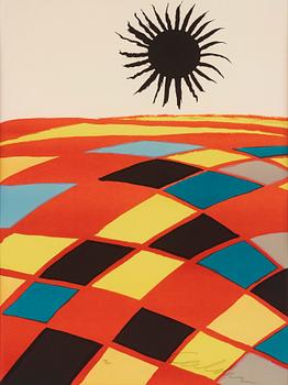 424. Alexander Calder, "Black Sun".