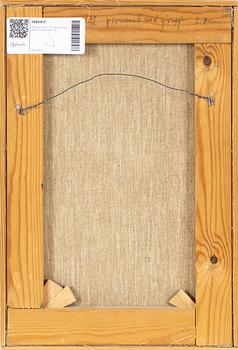 Madeleine Pyk, "Promenad med giraff" (Hyde Park).