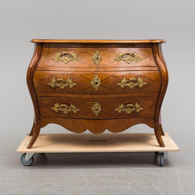 A second half of the 18th century chest of drawers.