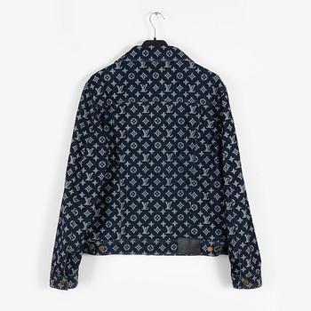 Louis Vuitton, jacka, "Monogram Denim jacket", storlek 52.