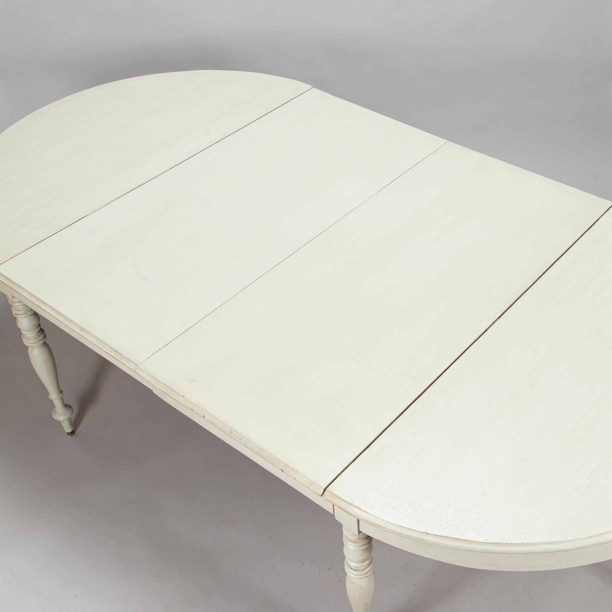 Matbord, 1800-talets senare hälft.