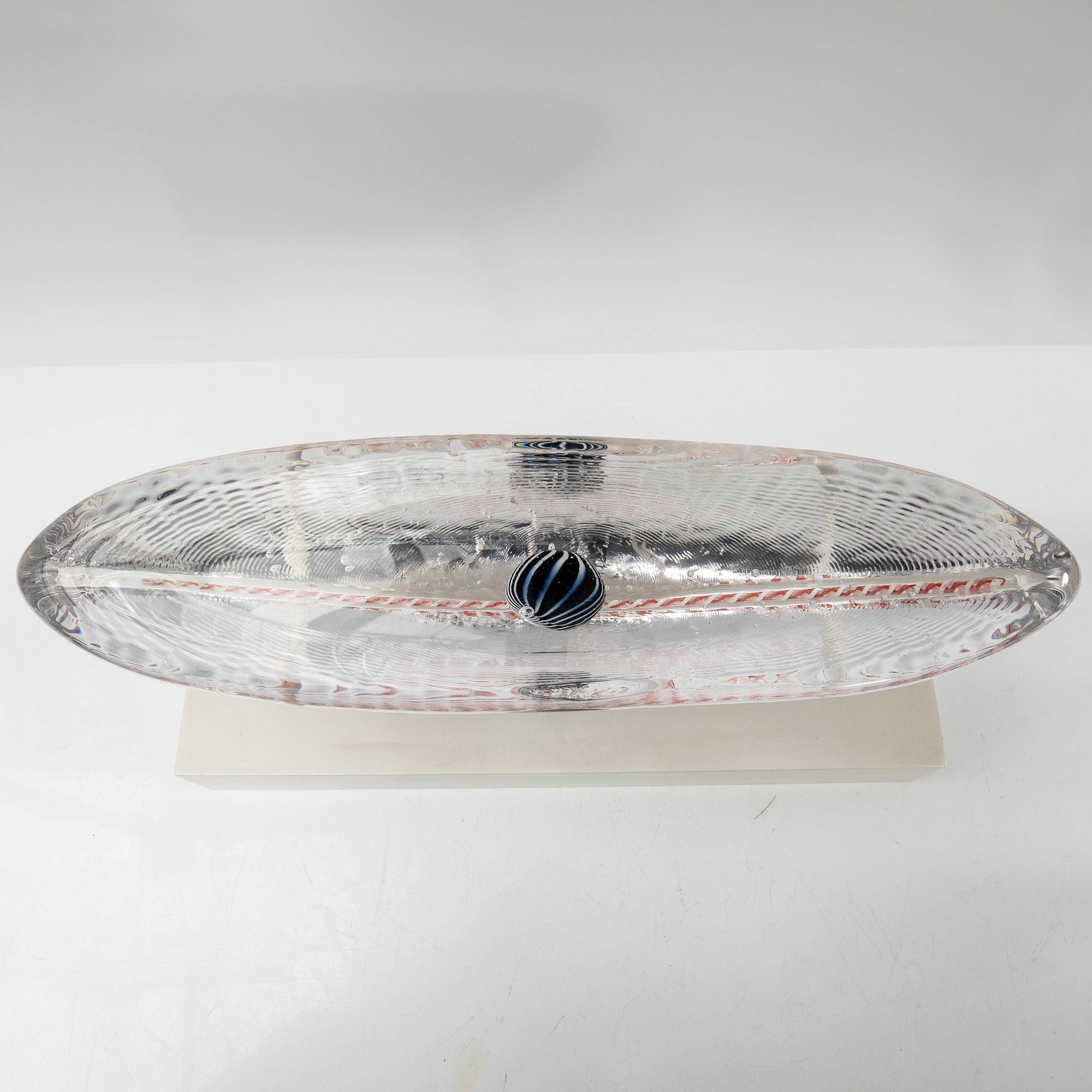 Bertil Vallien, sculpture, glass, Kosta Boda.