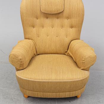 An easy chair by Carl Malmsten for OH Sjögren, second half of the 20th Century.