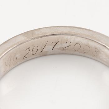 Ring, eternity, 18K white gold with brilliant-cut diamonds.