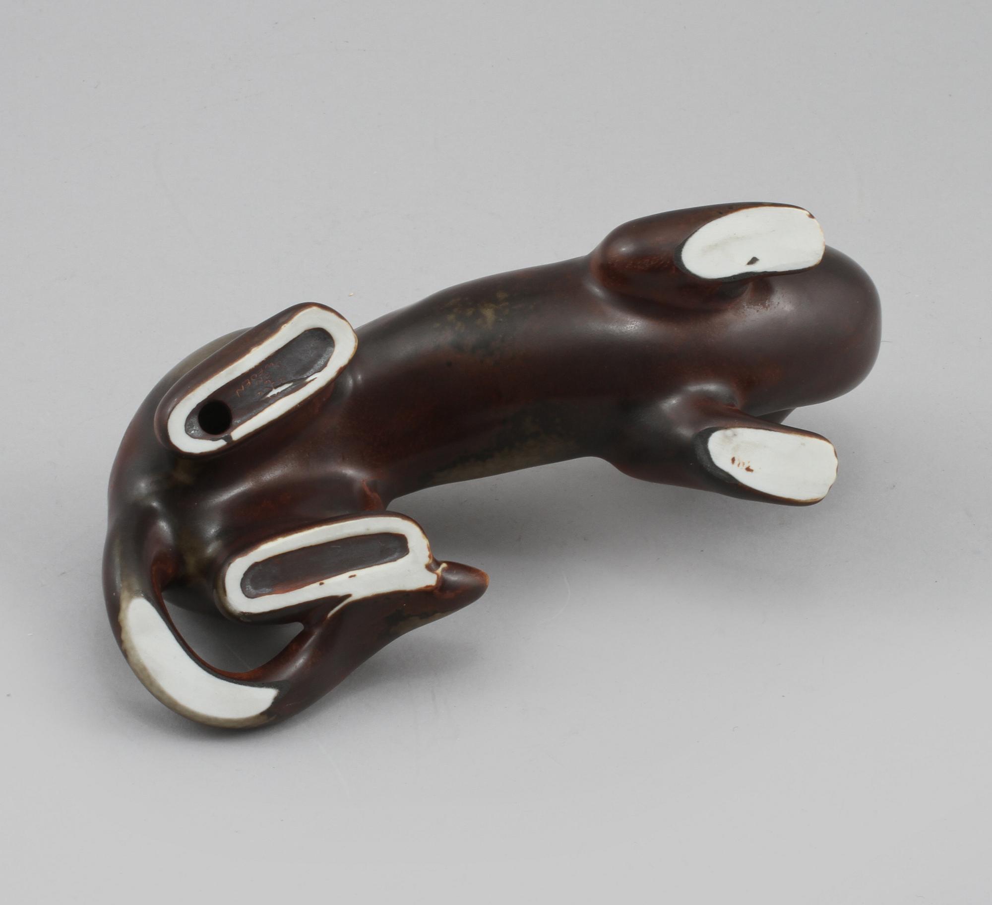 FIGURIN, stengods, Gunnar Nylund, Rörstrand, 1900-talets andra hälft.