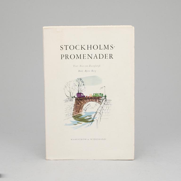 BÖCKER, 5 st, Stockholmiana, bla "Stockholms gatunamn" med inledning av Per Anders Fogelström, 1983, Stockholm.