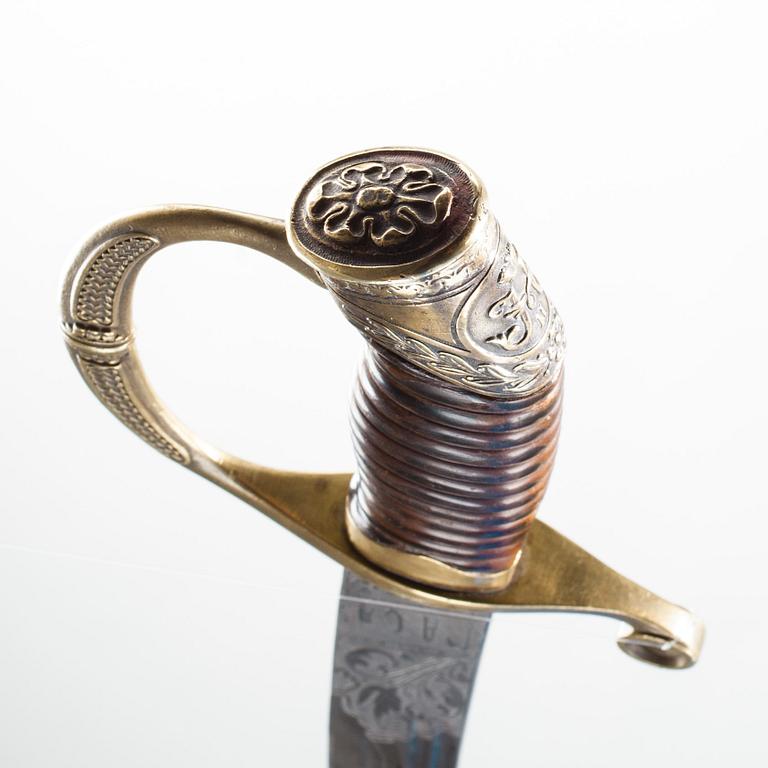 DRAGONSABEL, Ryssland, Nikolai II, modell 1913.