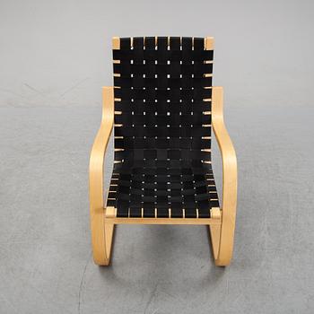 A pair of model 406 lounge chairs by Alvar Aalto for Artek, deigned 1939.