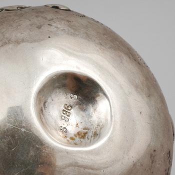 PARTI SILVER, 6 delar, mestadels Sverige, 1800-tal.