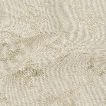 Louis Vuitton, a silk mix shawl.