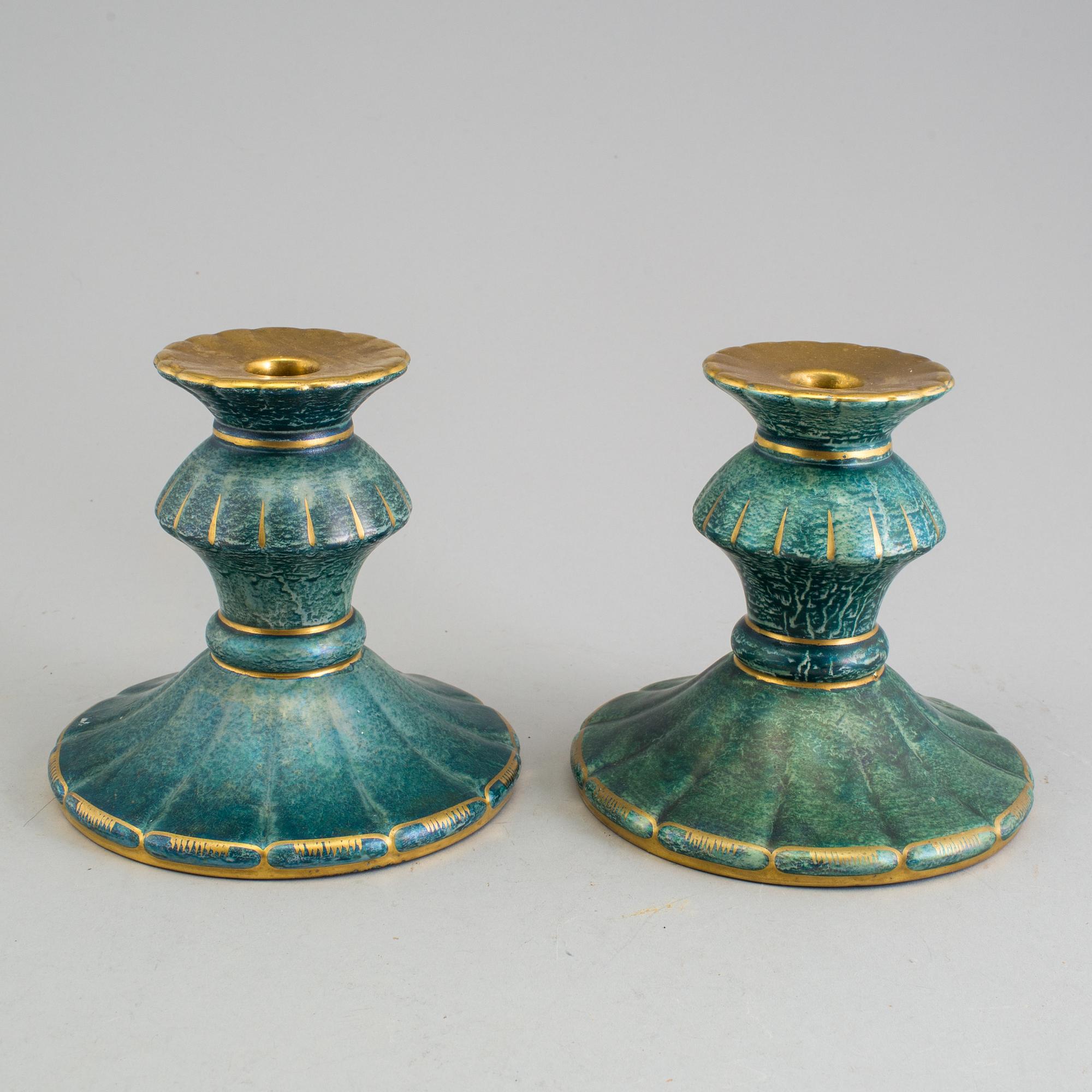 Two ceramic bowls by Josef Ekberg, Gustavsberg.
