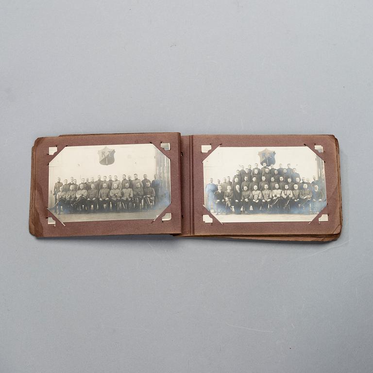 FOTOALBUM, Kustartilleriregementet I, mars 1926, Sveaborg.