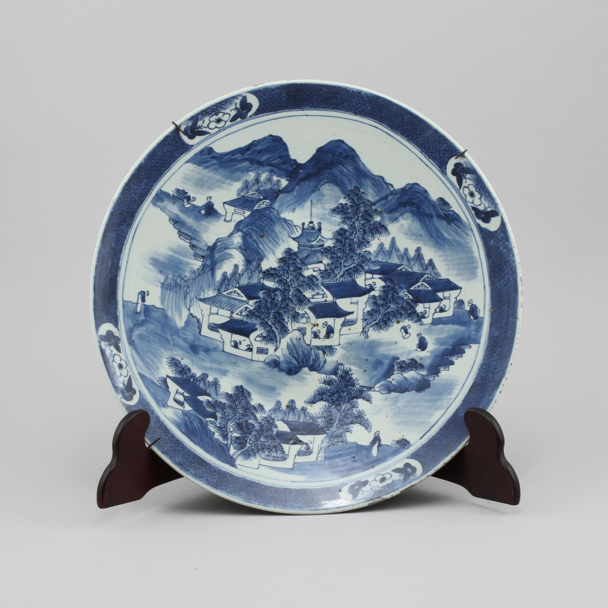 FAT, porslin, Kina, 1800-tal.