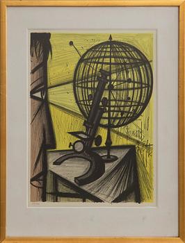 Bernard Buffet,  "Le microscope".