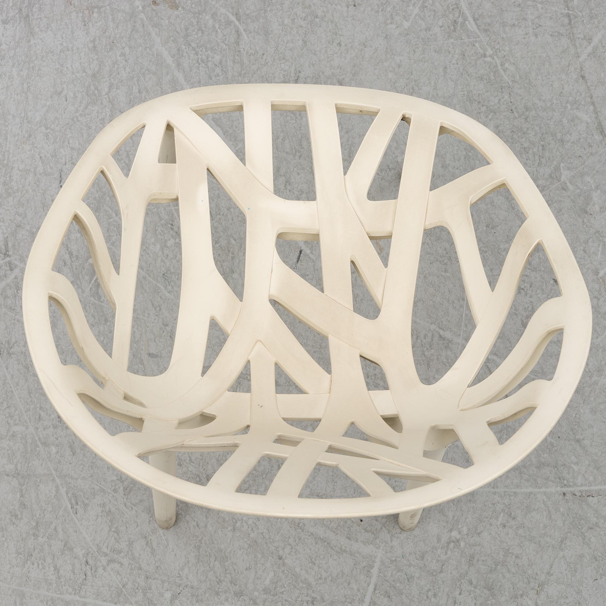 Ronan & Erwan Bouroullec, karmstolar, 4 st, "Vegetale Chair", Vitra.