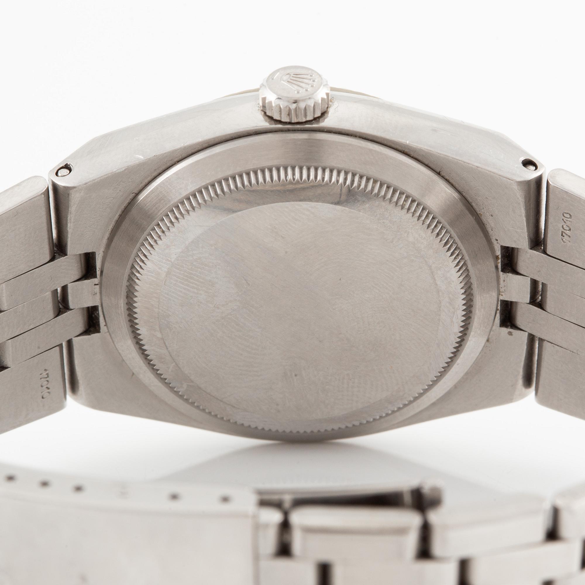 Rolex, OysterQuartz, Datejust, wristwatch, 36 mm.