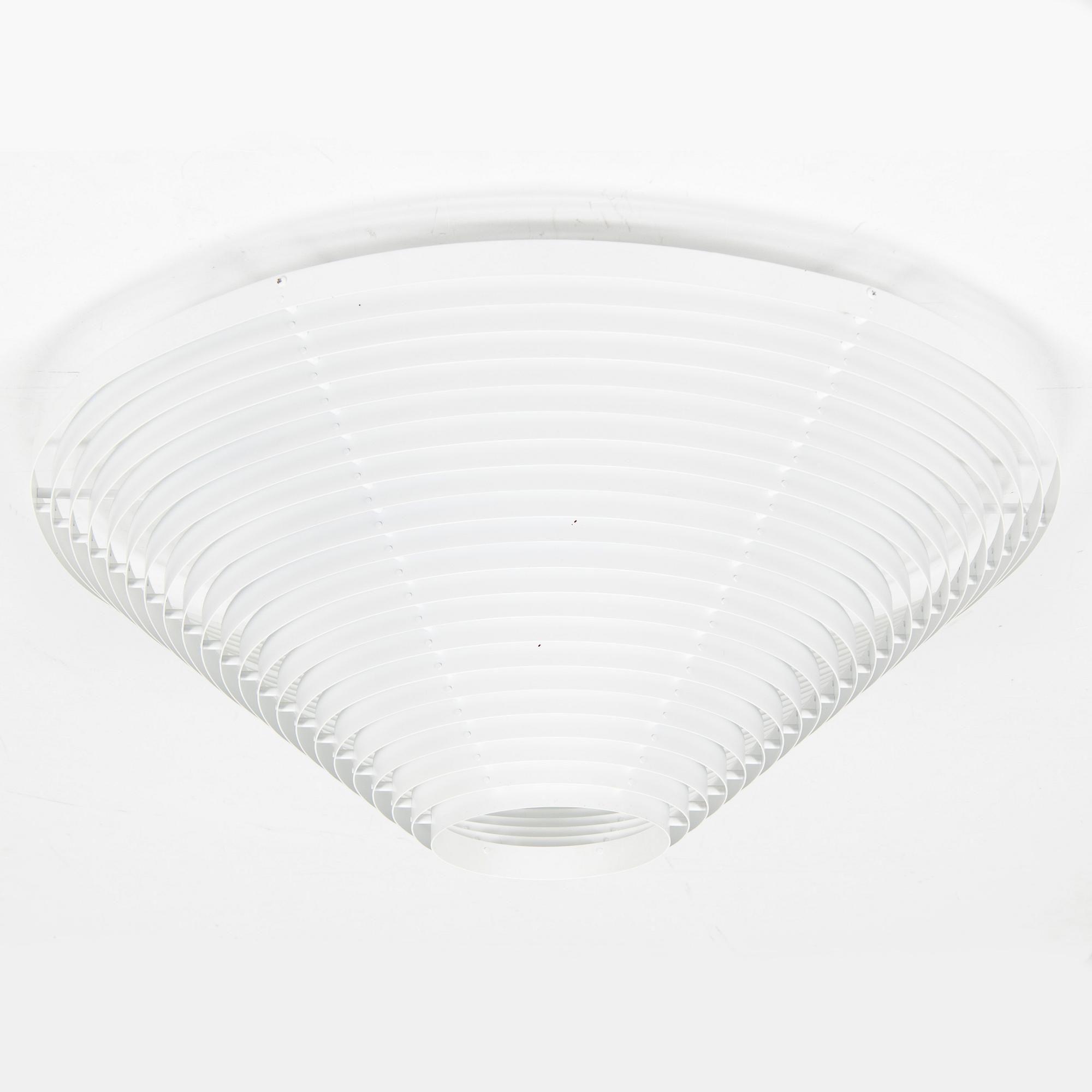Alvar Aalto, A late 20th century 'A622A' ceiling light  for Valaisinpaja Oy.