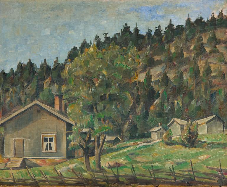 Väinö Kamppuri, Rural View.